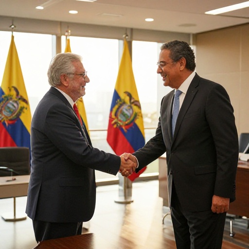 Inversión de 300 millones: Minera de Singapur y Enami firman acuerdo para explotar minerales críticos en Ecuador