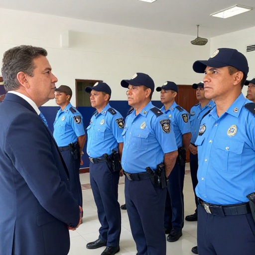 303 nuevos tenientes se incorporan a la Policía Nacional con el ministro Reimberg