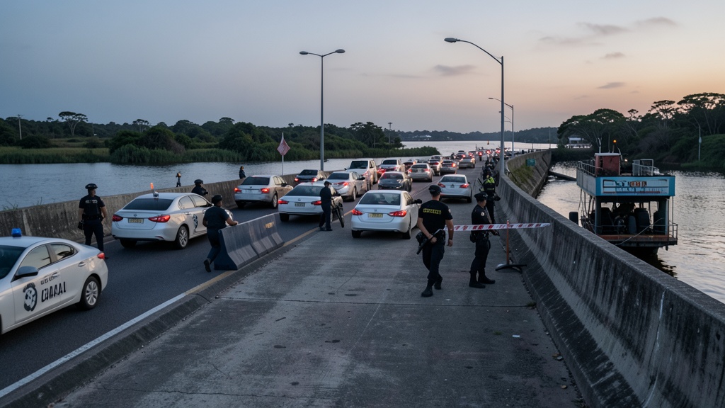 Asesinan a motociclista en Puente Lucía; captura al sospechoso gracias a placa del vehículo