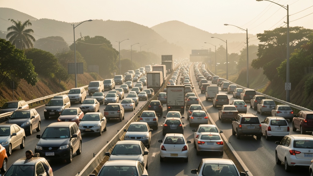 Accidente vial en el km 11 de Naranjal-Guayaquil congiona tráfico y requiere precaución