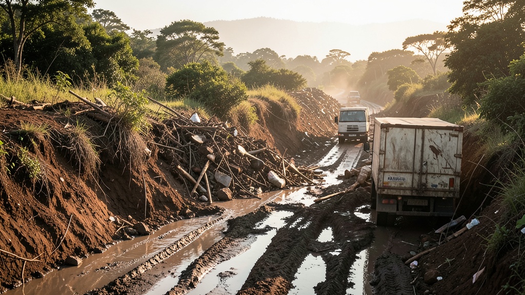 Deslizamiento cierra 30 metros de la vía Cuenca-Molleturo-Naranjal en el km 101