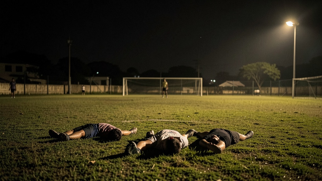 Triple homicidio en cancha de Naranjal deja tres muertos y a un menor herido