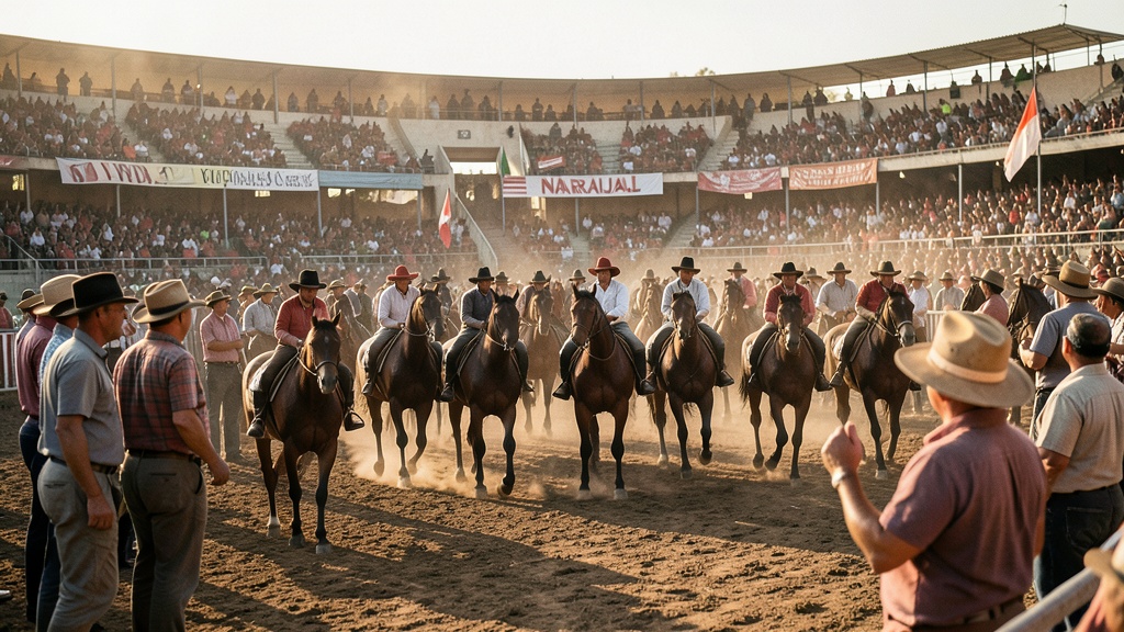 Prefectura reactiva el Calendario Ecuestre con un rodeo en Naranjal