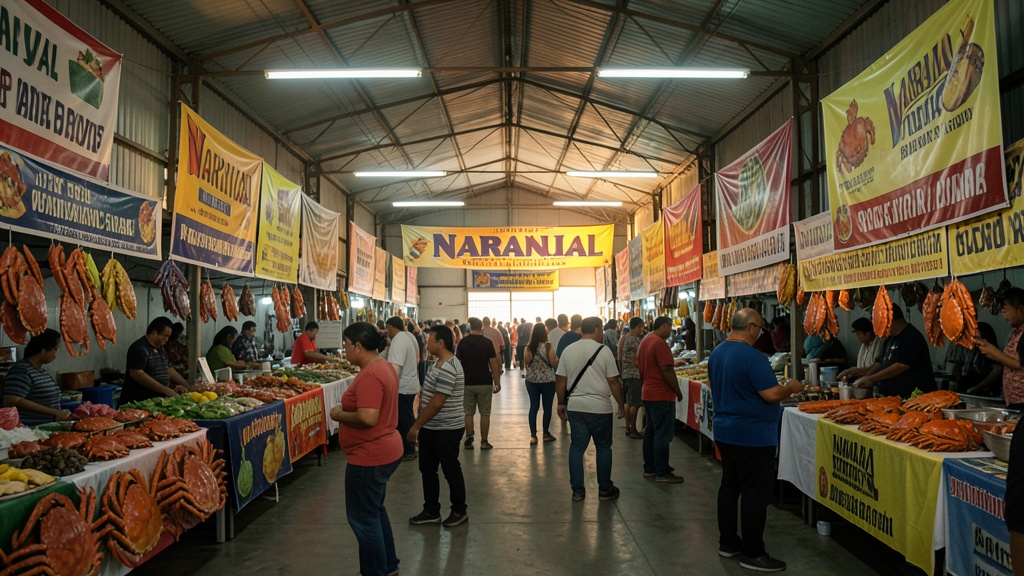 Festival del Cangrejo Rojo 2023 en Naranjal abre sus puertas con 40 expositores