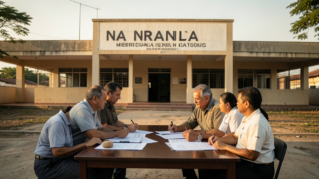 Gobernación activa mesas de seguridad en Naranjal y Daule para combatir el crimen organizado