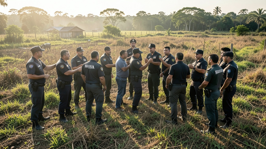 Comando policial de Naranjal detiene a 12 integrantes de 'Los Lobos'