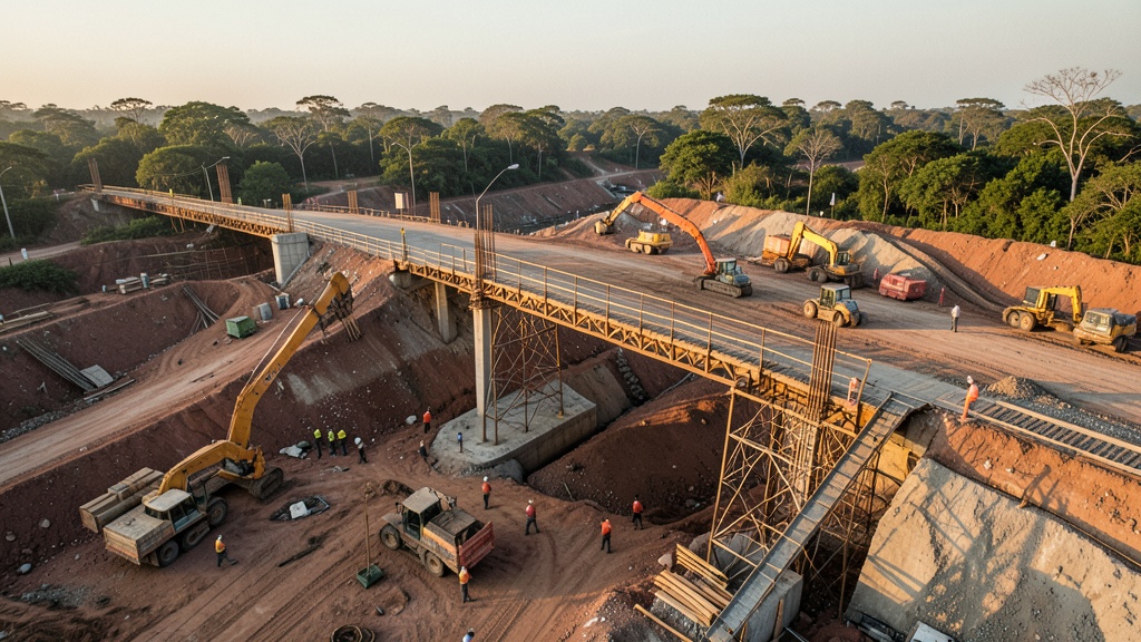 Inicia rehabilitación del puente en Naranjal y se proyecta ampliación a cuatro carriles
