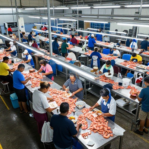 Ecuador consolida su liderazgo mundial en la industria del camarón