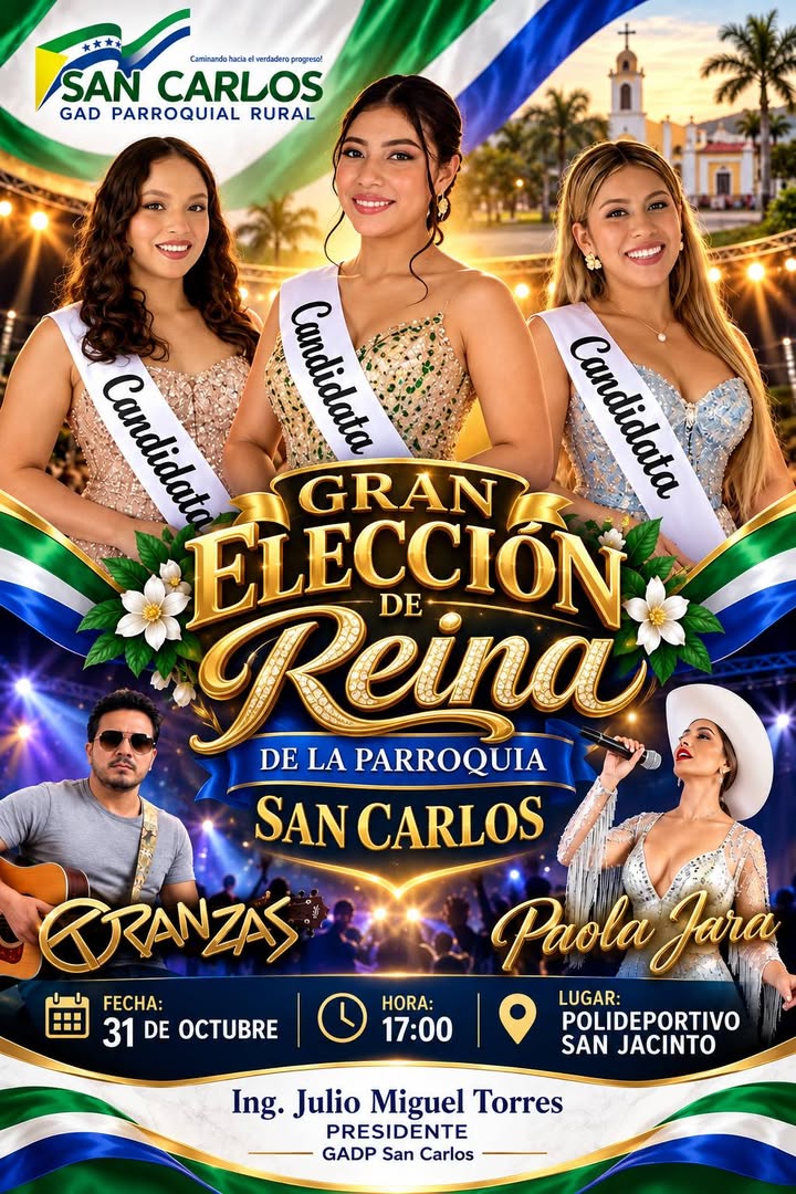 San Carlos celebra 66 años de parroquialización con eventos familiares desde el viernes