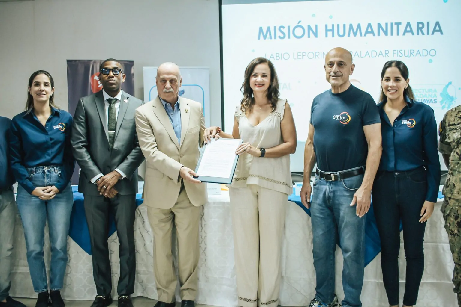 Prefectura del Guayas amplía convenio con Global Smile para cirugías en niños