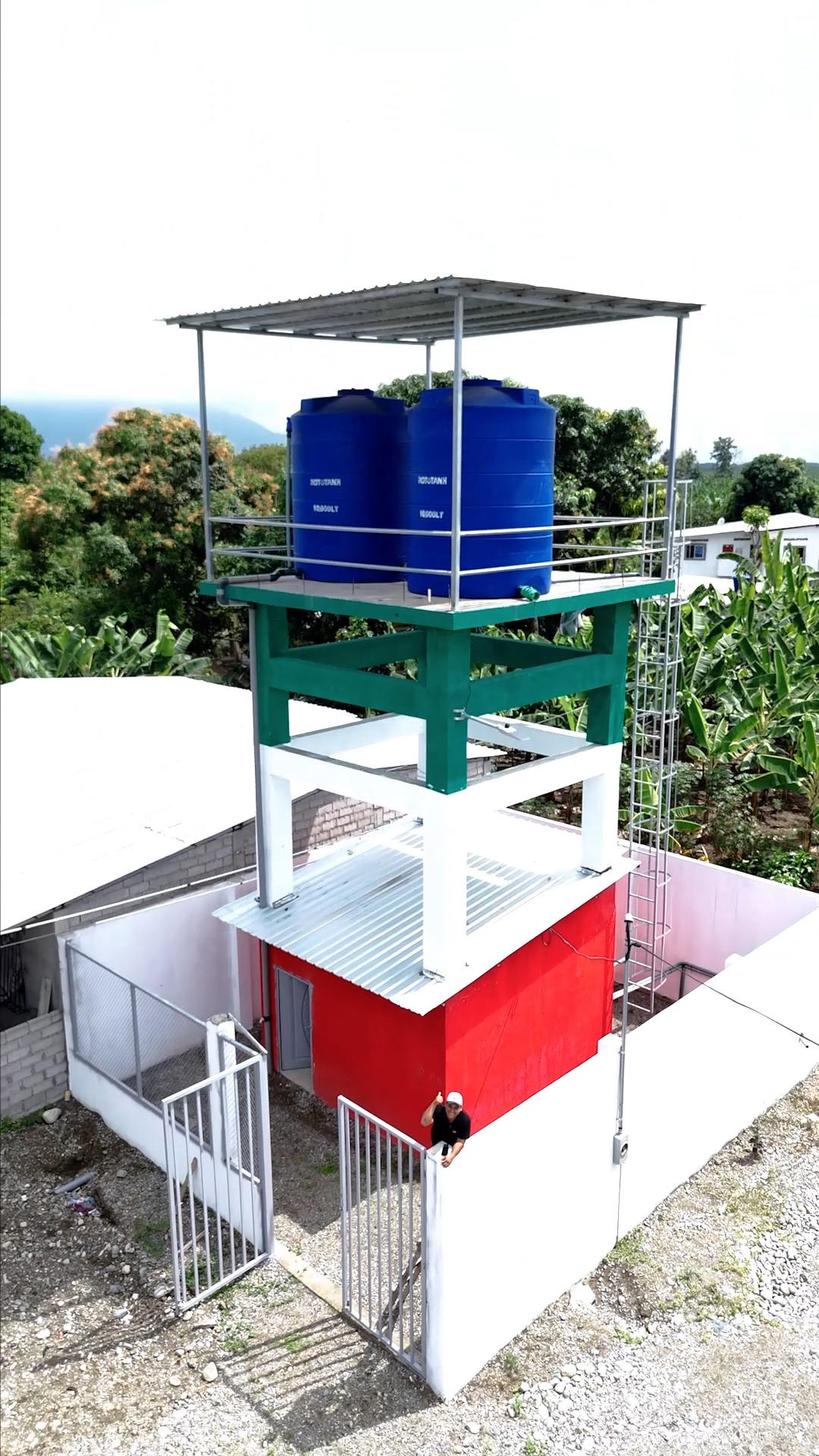 Inauguran pozo profundo y tanques elevados para llevar agua potable a Estrella