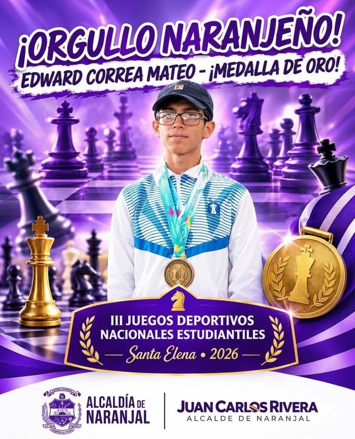 Mateo Correa es campeón nacional de ajedrez blitz en Santa Elena