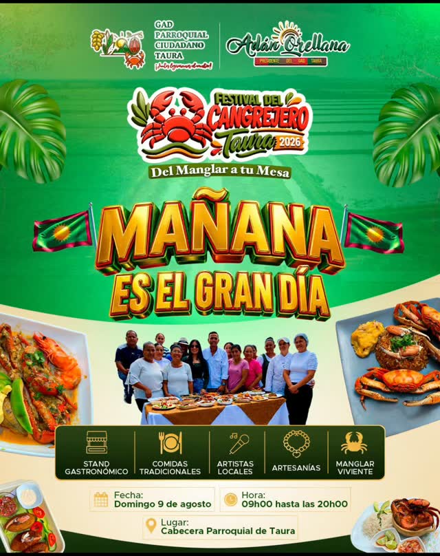 Taura celebra su fiesta patronal con cangrejo y cultura este domingo