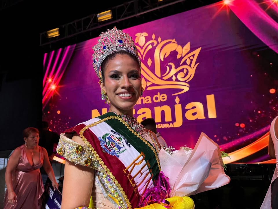 Joselyn Córdova es la nueva Reina de Naranjal 2026