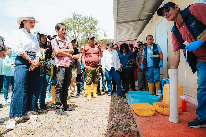 Prefectura del Guayas activa barrera sanitaria en peaje Puerto Inca para frenar Fusarium R4T en Naranjal