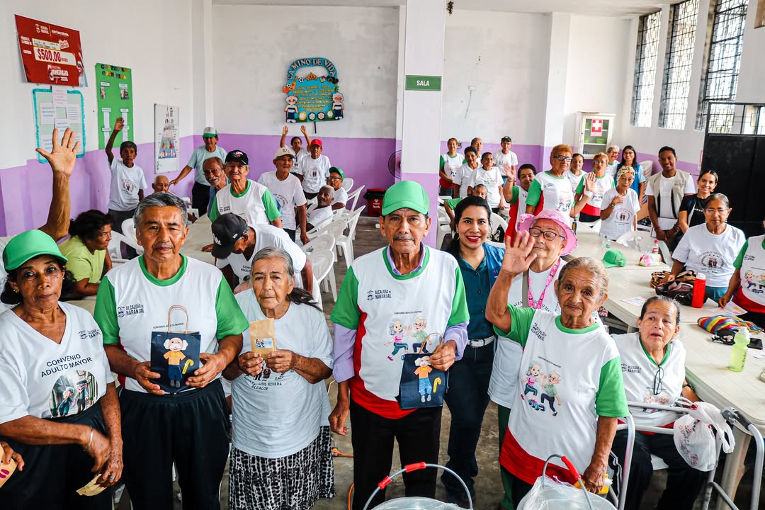 Alcaldía de Naranjal celebró el Día del Adulto Mayor con jornadas de integración
