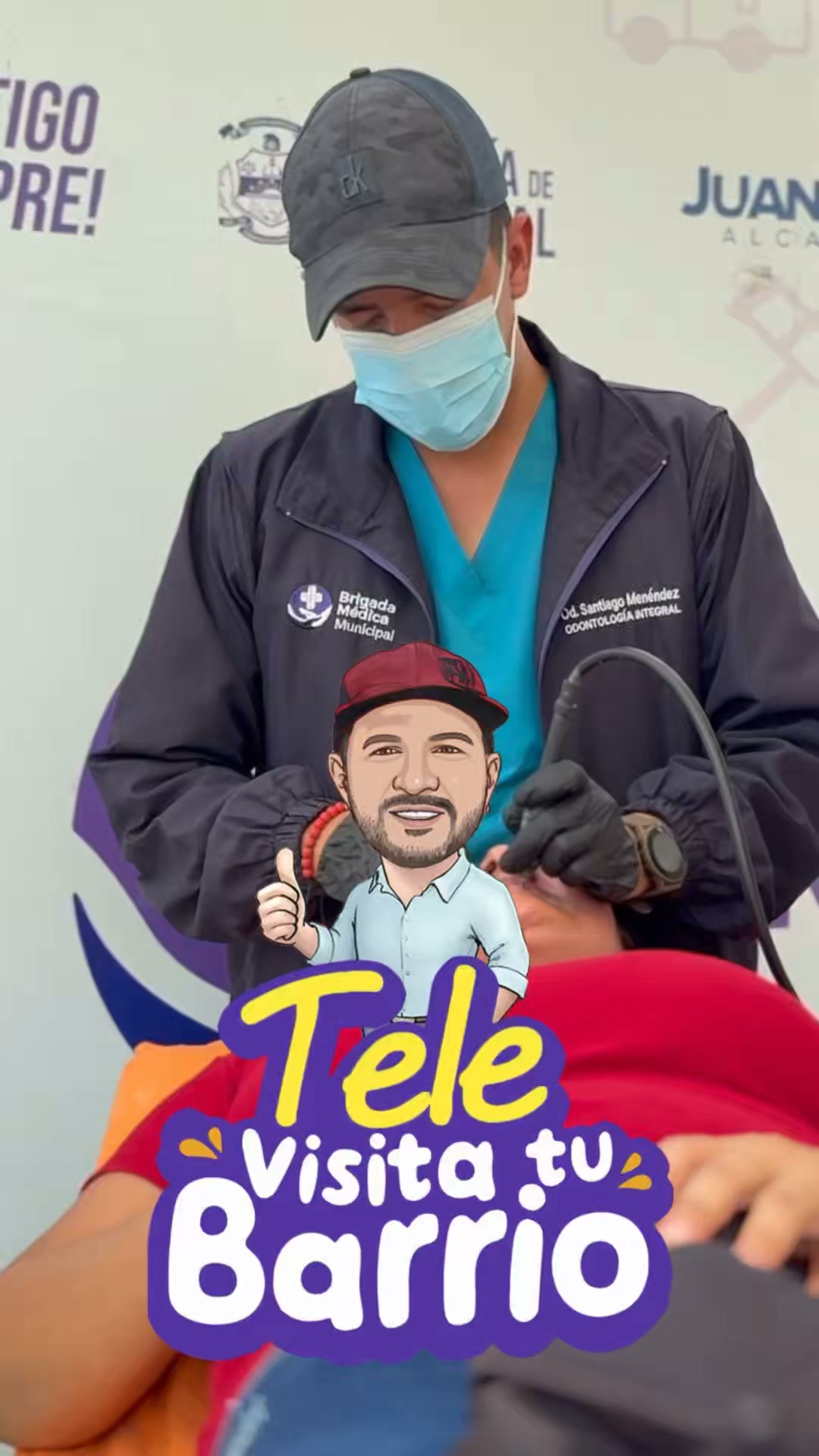 TeleVisita tu Barrio atendió a 95 vecinos en La Frontera con servicios médicos y sociales