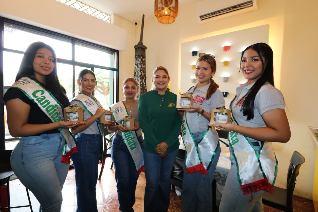 Candidatas naranjalenses visitaron Vinces Café y compartieron un almuerzo especial