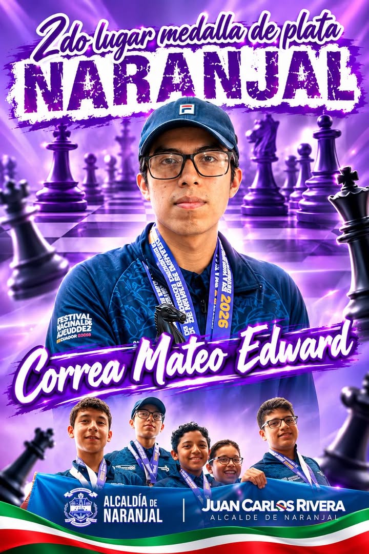 Guayas es campeón absoluto de ajedrez en los XVII Juegos Nacionales de Menores 2026