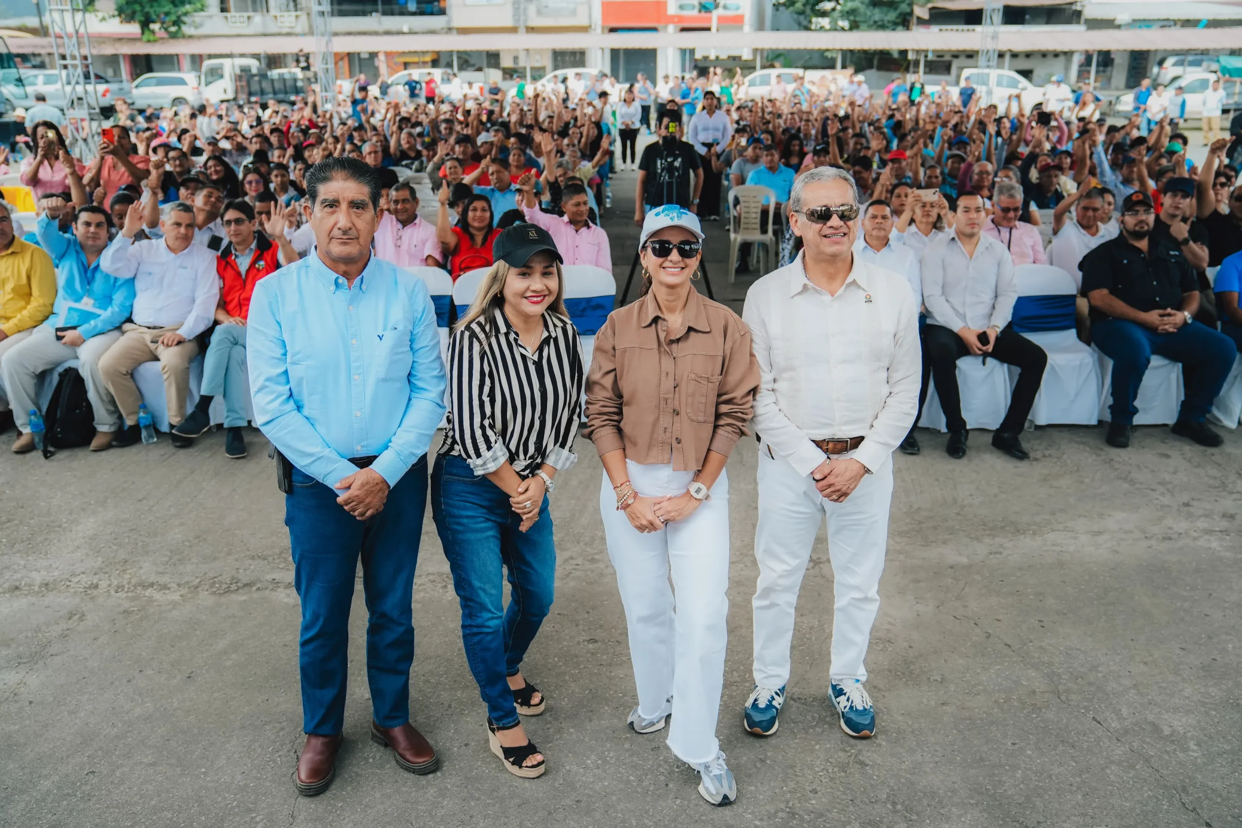 Prefecturas de Guayas y Cañar firman acuerdo para captación de agua en Manuel de J. Calle