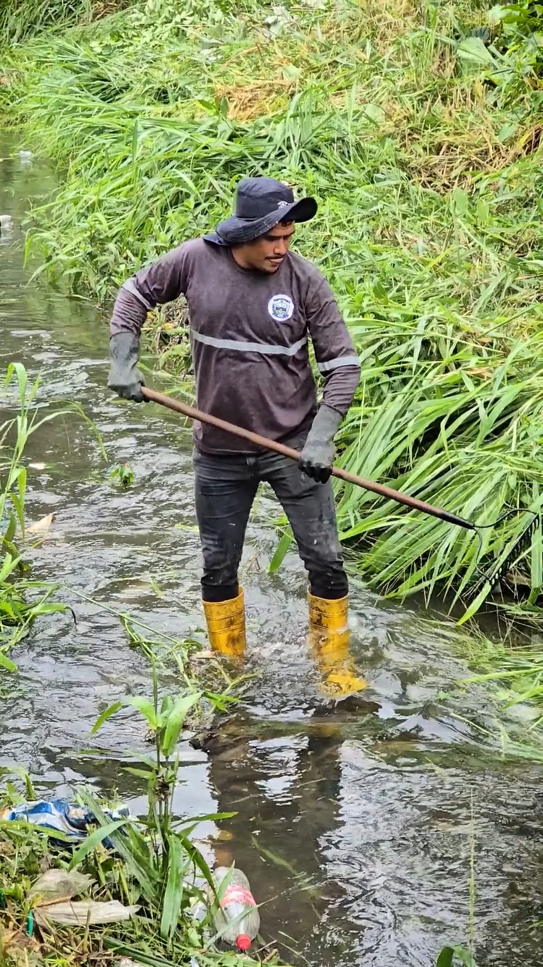 Naranjal inicia limpieza de ríos y canales ante lluvias de El Niño