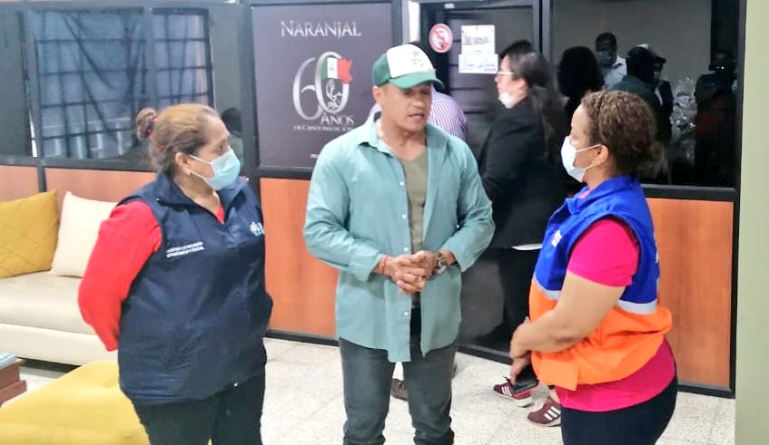 Coordinadora Zonal 5 y 8 se reunió con el alcalde para articular atención a familias en época lluviosa