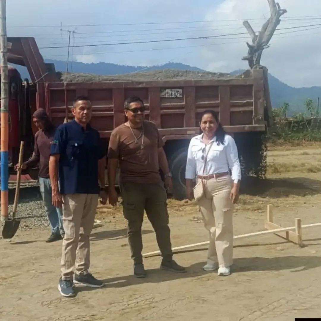 GAD Parroquial de Taura inicia construcción de cancha en Caimital para fortalecer el deporte local