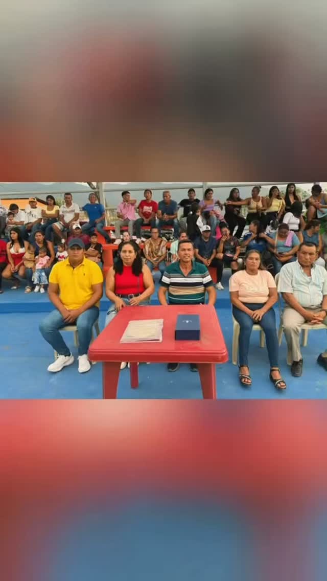 Caimital recibe su cancha deportiva y reconoce a la familia que donó el terreno