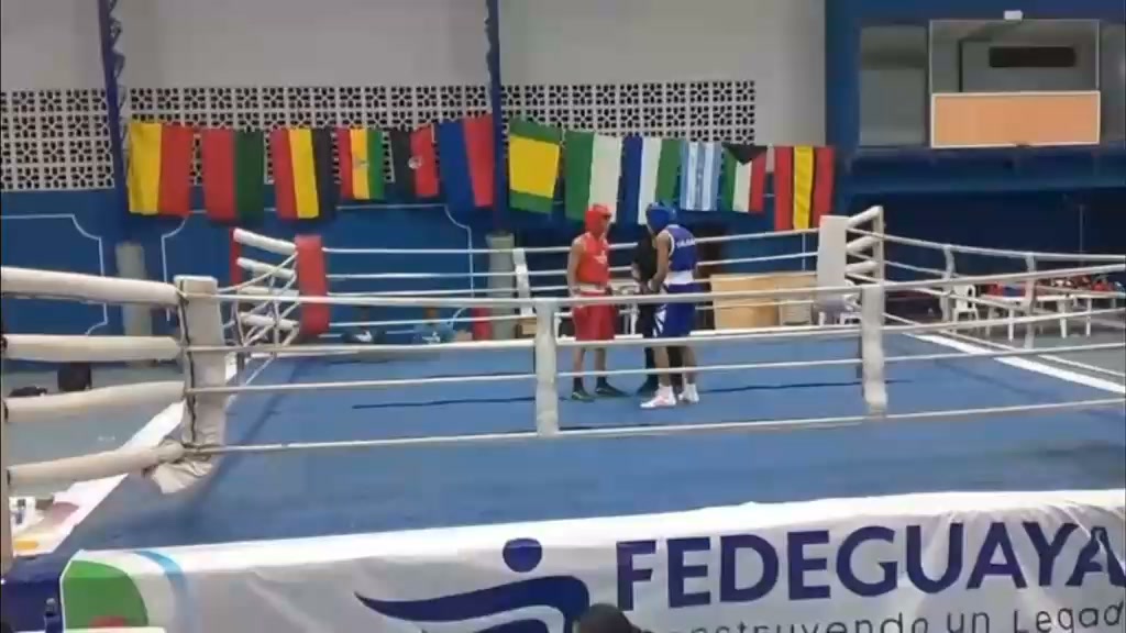 Leiner Sánchez avanza a la final de boxeo en los Juegos Nacionales desde Naranjal